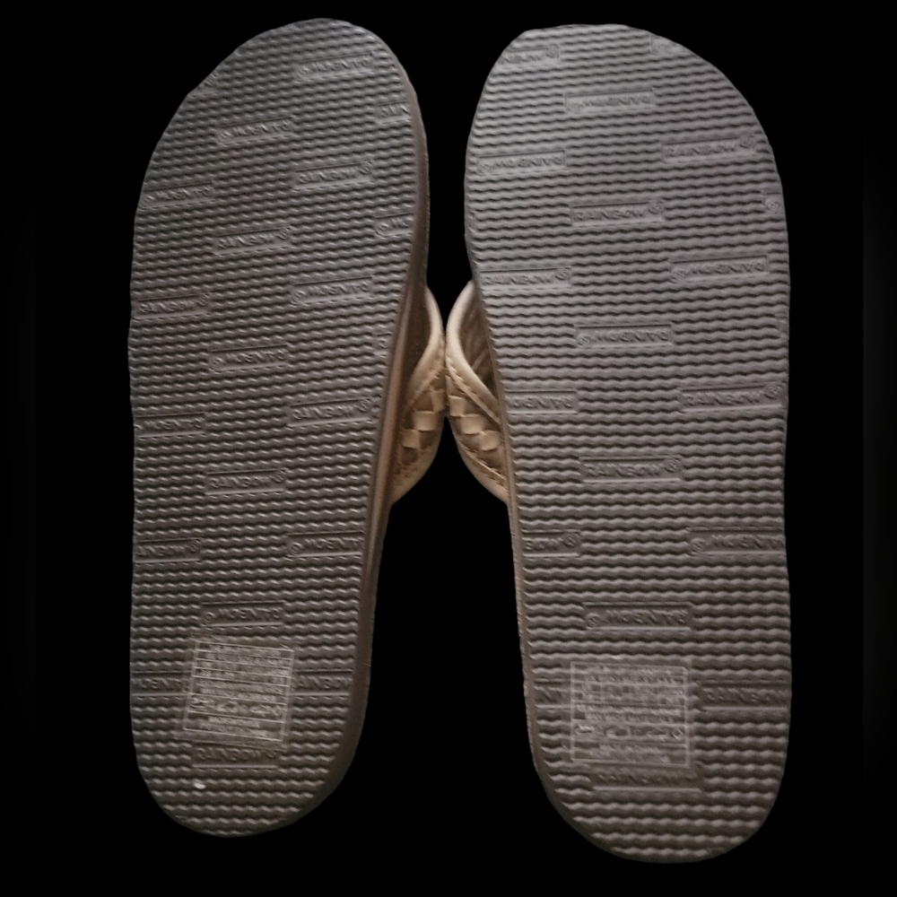 Rainbow Woven Strap Sandals - Tan - Picture 6 of 7
